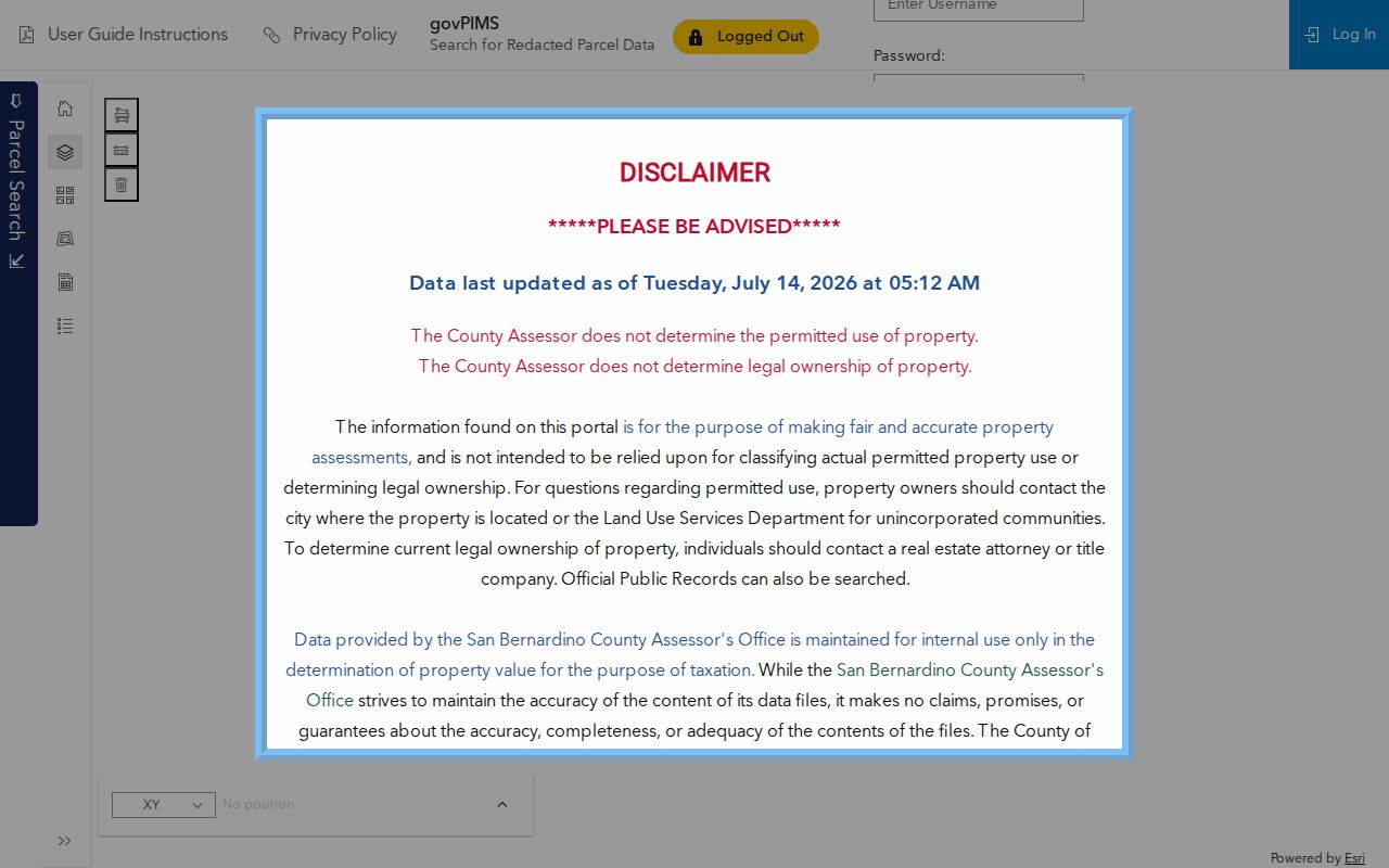 Highland people search govPIMS property name and address search