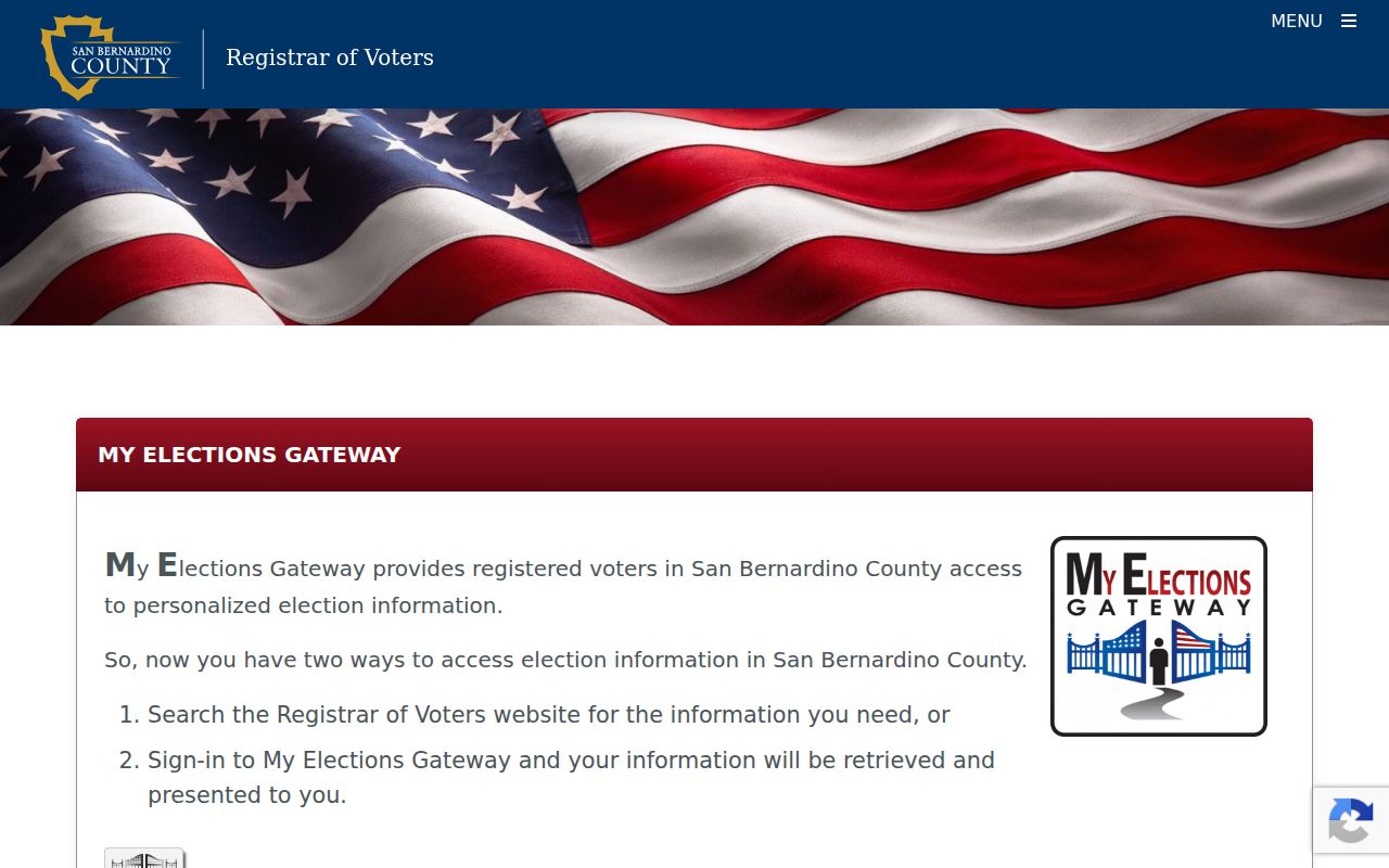 Highland voter records file request information